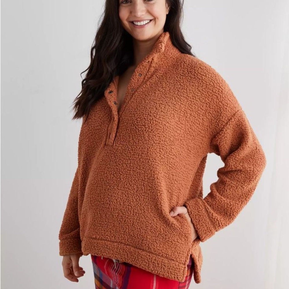 Aerie Teddy Bear Sherpa